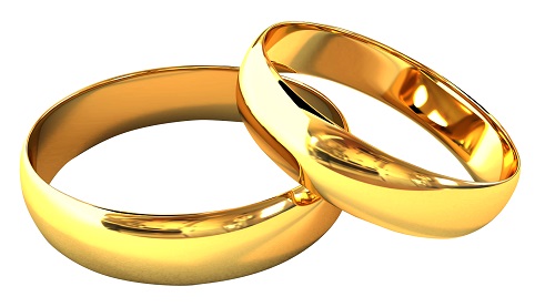 anillos, símbolo de la alianza en el matrimonio