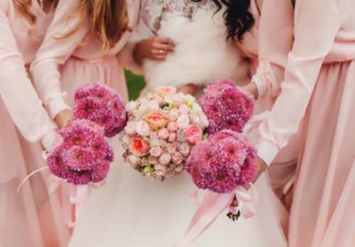 vestidos de las damas de honor